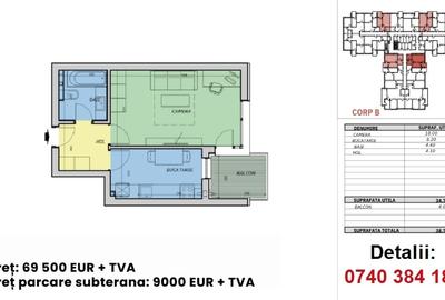 Garsonieră decomandată în Sud - 6