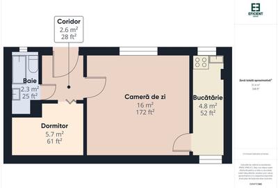 Apartament la casă - 2 camere - Cartier Studențesc - Timișoara Apartament la casă - 2 camere - Cartier Studențesc - Timișoara - 18