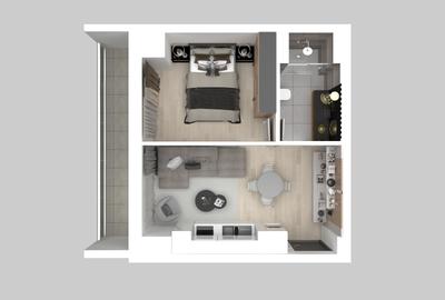 PROMOTIE Solid Residence Sea View Mamaia - Mobilat / Utilat LUX - 20