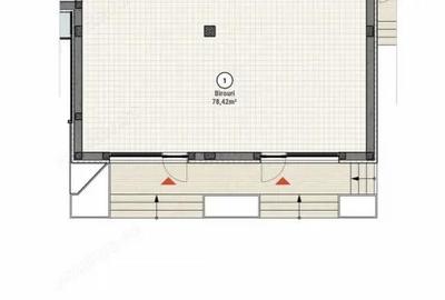 Spațiu comercial, de 107 mp, în Moșnița Nouă