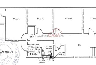 Apartament cu 3 camere decomandat, mobilat în Iancului - 5