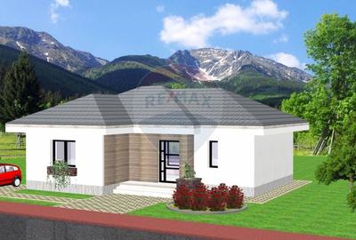 Casă individuală cu 3 camere în Hărman