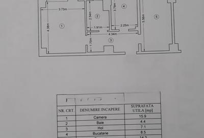Tatarasi Kaufland-2 Camere Decomandat  56mp-bloc nou intabulat Tatarasi Kaufland-2 Camere Decomandat  56mp-bloc nou intabulat - 2
