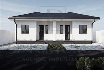 Duplex in constructie - finalizare noiembrie - proiect deosebit separat prin bai