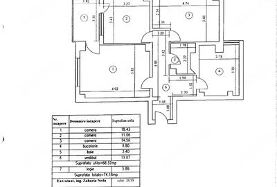 Apartament cu 3 camere decomandat, mobilat în Brâncoveanu - 10