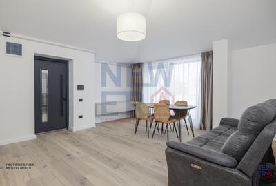 Apartament cu 3 camere semidecomandat, mobilat în Herăstrău