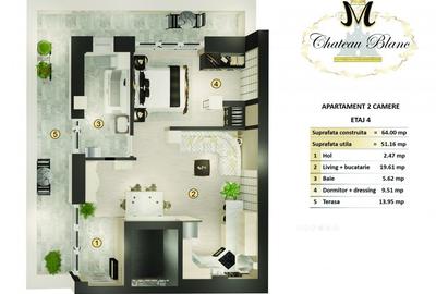 Apartamente cu finisaje premium de 2, 3 si 4 camere in bloc nou - 15