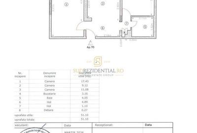 Apartament cu 3 camere decomandat, mobilat în Berceni - 10