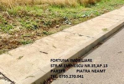 Teren Construcții intravilan de 1200 mp, în Dărmănești