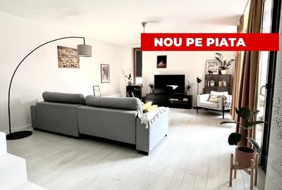 De inchiriat triplex, 3 camere, 136 mp utili, mobilat - utilat, Dumbravita