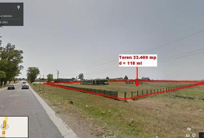 Teren de Vanzare Slobozia 33.400 mp - 24 euro+tva/mp