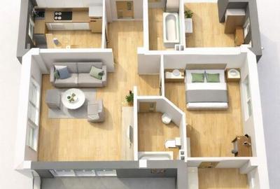 Apartament cu 3 camere în Central - 19
