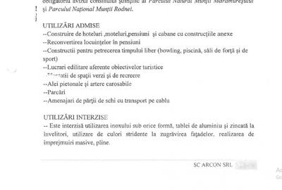 Teren pentru constructie Hotel, Borsa , situat la baza Partiei - 6