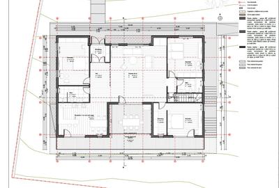 Teren cu fundatie si proiect autorizat pentru cabana lemn -Balcesti, Cluj - 6