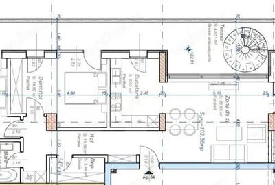 Apartament cu 4 camere, semidecomandat, 102 mp utili, zona Aradului - 2