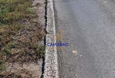 Teren de vanzare- deschidere DN4 138 m  -  Budesti, sat Gruiu - Calarasi - 4