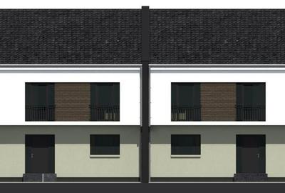 Duplex cu 4 camere cu Canalizare în Chinteni - 1