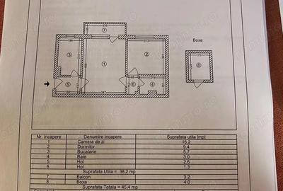 Apartament cu 2 camere semidecomandat în Tomis Nord