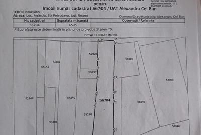 Teren de 4600 mp, în Agârcia - 3