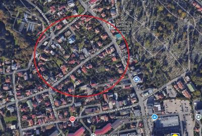 Teren Construcții intravilan de 1142 mp, în Zorilor