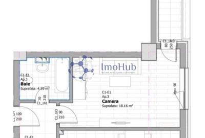 Apartament cu o camera, Tatarasi, etaj 3, 42mp, 64.800 euro - 5
