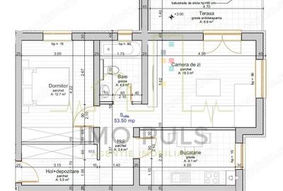 Apartament cu 2 camere decomandat în Girocului - 4