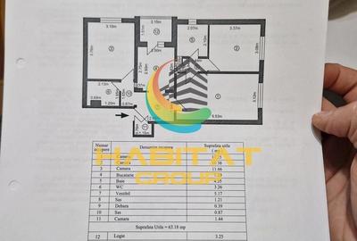 3 camere Gara de Est Baicului - 9