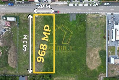 Teren Construcții intravilan de 968 mp, în Dumbrăvița