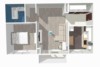 Apartament cu 2 camere semidecomandat în Mihai Bravu - 6