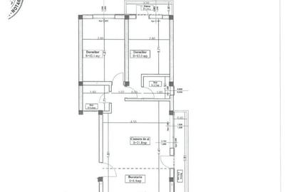 Apartament 3 camere,2 bai, etaj 1, 2 parcari in Floresti - 2