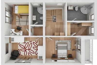 Casa P+1 compartimentare eficienta,ideala pt familie.Cartierul Izvor.190.000EURO - 6