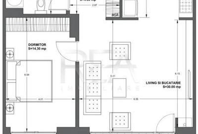 Apartament cu 2 camere semidecomandat în Matei Voievod - 13
