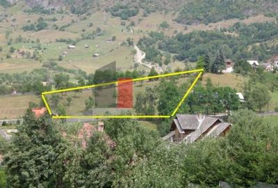 Teren intravilan 3214 mp  în Rucăr cu deschidere 56 m în DN73 - 1