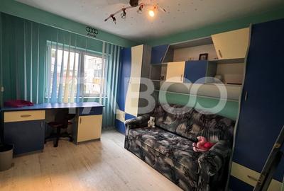 Apartament spatios cu 4 camere mobilat utilat 80mpu Turnisor Sibiu - 4