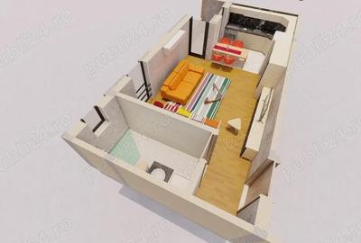 Apartament cu 2 camere semidecomandat în Central - 9