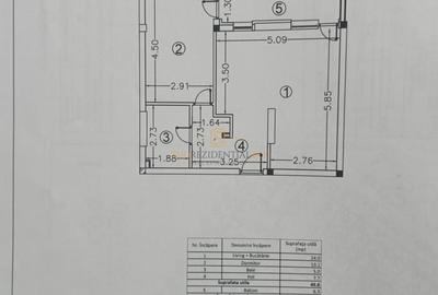 Apartament cu 2 camere semidecomandat, mobilat în Metalurgiei - 8