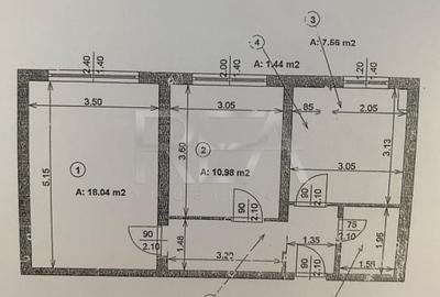 Ozana - decomandat - 2/4 - parcare - metrou - 2