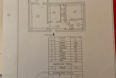 Apartament cu 2 camere decomandat în Drumul Taberei - 8