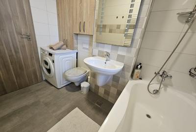 Apartament 2 camere + birou, 62mp utili 2 terase, mobilat si utilat, loc parcare - 15