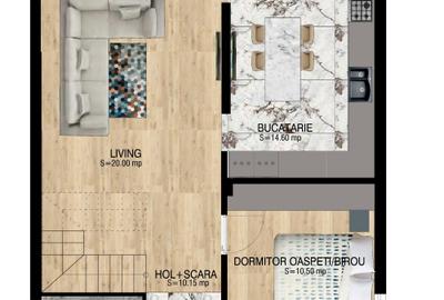 Casă cu 4 camere în Central - 5