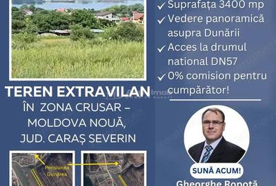 Moldova Nou #259;- Teren extravilan de 3.400 mp - 1