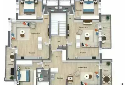Apartament 2 Camere Foarte Spatios | Toate Facilitatile