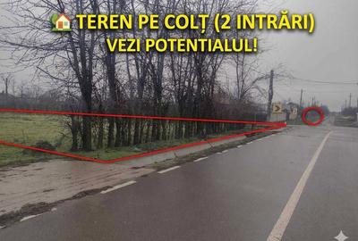 Teren de 2205 mp, în Cocora - 2