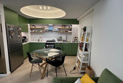 Apartament cu 3 camere semidecomandat, mobilat în Pipera - 3
