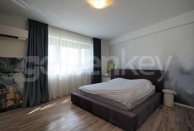 Penthouse cu 4 camere semidecomandat, mobilat în Barbu Văcărescu - 14