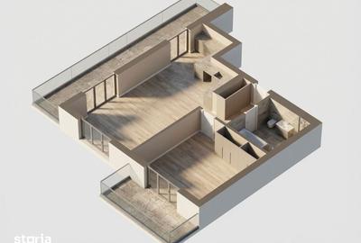 Apartament cu 2 camere decomandat în Dâmbul Rotund - 2