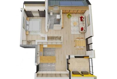 Apartament cu 2 camere decomandat în Freidorf - 11