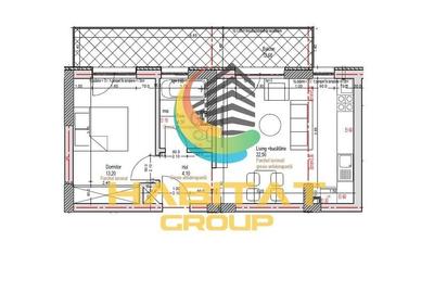 Apartament 2 Camere Studio Sector 4 Grand Arena 56.9Mp - 2