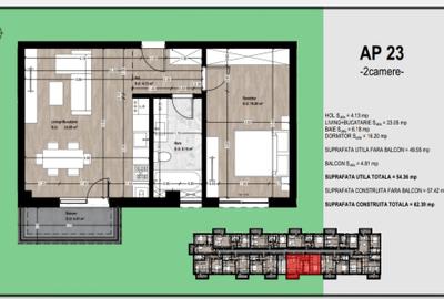 Apartamente 1 si 2 camere Otopeni | str Avram Iancu | Reducere 10% - 13