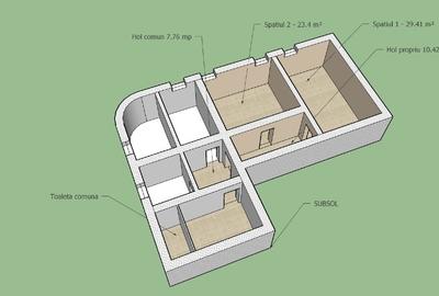 Spatii birouri si comerciale in cladire birouri ultracentral,langa magazin Tomis - 7